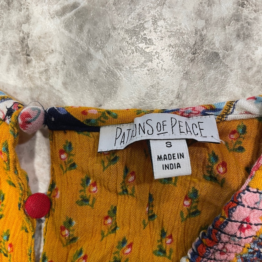 Patrons of Peace Vibrant Floral Dress size small - Picture 8 of 8